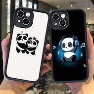 H-31 Cute panda Casing for Xiaomi Redmi Note 8 10C 11 9C 14C 13C 7 Pro