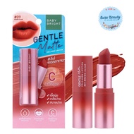 เบบี้ไบร์ท ลอปคอลลาเจน เนื้อแมตท์ BABY BRIGHT Gentle Matte Collagen Lipstick เจนเทิล แมทท์ คอลลาเจน 