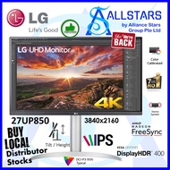 (ALLSTARS : We are Back / Monitor Promo) *New* LG 27UP850N-W 27 inch UHD 4K IPS Monitor (Warranty 3y
