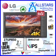 (ALLSTARS : We are Back / Monitor Promo) *New* LG 27UP850N-W 27 inch UHD 4K IPS Monitor (Warranty 3years with LG SG)