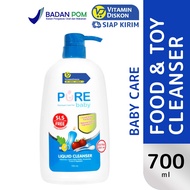 Pure Baby Liquid Cleanser Pump 700ml | Bottle Cleaner, Baby Equipment, Fruit And Vegetable