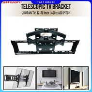 Taffware VESA Telescopic TV Bracket 400 x 600 for 32-70 Inch TV - CP502