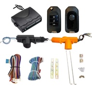 pl_auto Car Central Lock Set With 2 Remote Keys For 2-Door Cars Can Be Used With All Models (Same Ke
