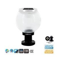 ไฟหัวเสา SOLAR HI-TEK HFSPR0200P 3 วัตต์ DAYLIGHT/WARM WHITE (1227519)