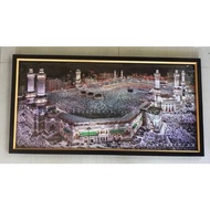 Mecca picture wall decoration plus frame size 100x50cm