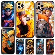 Black TPU silicone soft shell compatible 【DM-A4】cartoon Anime Naruto Uzumaki for iPhone 5 5s SE 6 6s