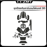 สติ๊กเกอร์ป้องกันรอยขีดข่วนคาร์บอนไฟเบอร์สำหรับ BMW F800GS 25 รุ่น อุปกรณ์ตกแต่งเครื่องยนต์ ป้องกันร