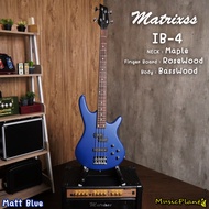 Matrixss เบสไฟฟ้า เบส Electric Bass รุ่น IB-4 + สายแจ็ค