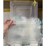 Medium PP Lunch Box [ 100pcs± ] ABBAware - Disposable Plastic Food Box - ABBA ware - Rice Box