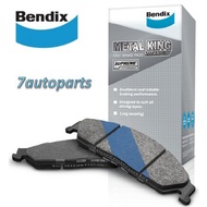 Bendix Metal King Titanium Disc Brake Pad Front (DB1215) - Toyota Estima TCR11 TCR21