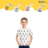 Ancol Dufan White Full Print T-Shirt #PROMO LIBAS | Official Merchandise