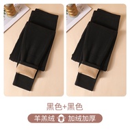 คนแอนตาร์กติกผู้หญิงกางเกงความร้อน Plus Felting หนา Heattech แคชเมียร์เอวสูงชุดชั้นในที่อบอุ่นสําหรั