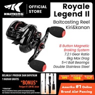 [OFFICIAL] KASTKING ROYALE LEGEND II Reel BC Baitcasting Reel Pancing 7.2 1 Gear Ratio 5 1 Ball Bear