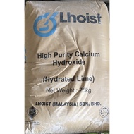 * ORIGINAL * Hydrated Lime 25kg / soil neutralization " ready stock "