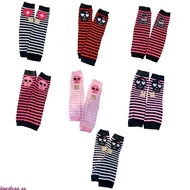 liweikeaa y2k Arm Sleeves Y2k Arm Cover Striped Arm Warmer Arm Sleeves Skull Arm Warmer