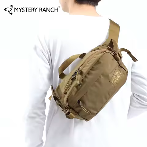 Mystery Ranch Leaf Monkey Waist Bag 8L Single Shoulder Crossbody Hip Monkey Outdoor Gear Camouflage 