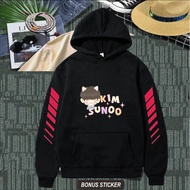 Cute Korean Chibi Enhypen Kim Sunoo Kpop Jumper Hoodie Jacket