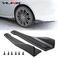 48CM Side Skirt For Car BMW E90 E46 F20 F30 E39 G20 Accessories Universal Extension Protector Rear Bumper Spoiler Diff00