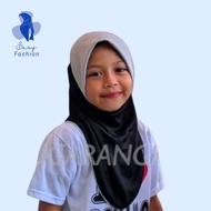 #ibugarangKIDS/S/ SPORT HIJAB PIPING PLAIN (TUDUNG SUKAN PIPING KOSONG)