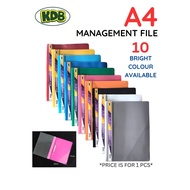 [ KDB-320 ] A4 KDB MANAGEMENT FILE KDB-320A / FILE POCKET A4/320 MANAGEMENT FILE A4