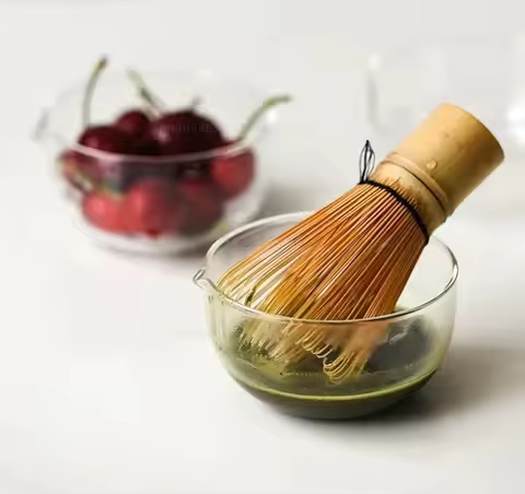 Transparent Tea Bowl Matcha Bowl Japanese Matcha Tea Bowl Retro Japanese Kung Fu Tea Set Tea Bowl Te