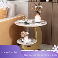 Light Side Table Marble Narrow Side Table Side Table Bedroom Bedside Table Small Round Table