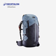 Decathlon Women'S Trekking Backpack 60 L 60 Model Mt100 Easyfit-Blue