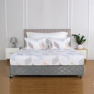 Bộ ga chun chăn mỏng 23f Forever Elegant H149 set 4 món cao cấp 100% Tencel kháng khuẩn khử mùi nhiề