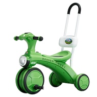 Children's Tricycle Bicycle with Music Light Trolley Pedal Lightweight Baby Bicycle