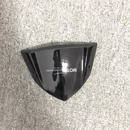 Kawasaki กระจก Z900ดัดแปลง Z400/Z650 Z1000กระจกบังลมหน้าและอุปกรณ์เสริมคาร์บอนไฟเบอร์