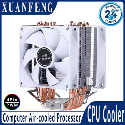 Computer Cooler Processor 2/4/6 Heat Pipe Air-cooled CPU Cooling Fan Installing LGA2011 x79 x99 E5 2