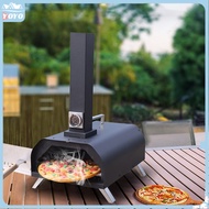Portable Folding Pizza Oven with Thermometer for Barbecue and Pizza Cooking Home & Commercial Use Pi