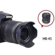 BIZOE HB-45 Camera Lens Hood For Nikon AF-S 18-55 VR lens Camera D3300/D3200/D3100/D3000/D5000/D5100