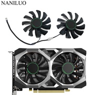 ๑75MM HA8010H12F-Z Cooler Fan Replacement GTX1650 For MSI GeForce GTX 1650 SUPER VENTUS XS Graphics