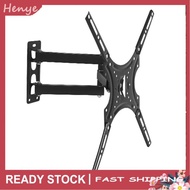 henye TV Wall Mount for Most 14-55 Inch TVs Full Motion Bracket Swivel and Tilt Maximum VESA 400x400