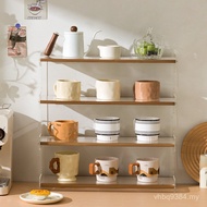 She Shelf Bookshelf Desk Desk Desktop Shelf Storage Desk Household Shelf Shelf Layered Dining Table 
