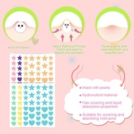 Soug 216 Patches Acne Pimple Patch Star Combination Pimple Acne Stickers Cover Color Stickers Q4C8
