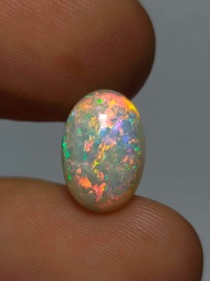 พลอย โอปอล ออสเตรเลีย ดิบ ธรรมชาติ แท้ ( Unheated Natural Solid Opal Australia ) หนัก 3.17 กะรัต