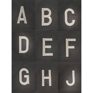 ❤NUMBER❤ (MJ W) CAR NUMBER PLATE WORDING 3D CRYSTRAL (7X4cm)