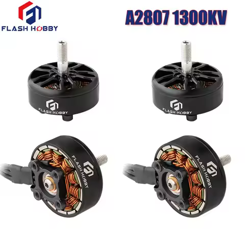 FLASHHOBBY A2807 2807 1300KV 6S Brushless Motor for Freestyle 7inch Long-Range RC FPV Drone