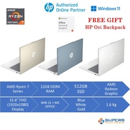 HP Laptop 15-FC0444AU Blue Finger print, FC0445AU Gold, FC0446AU White, FC0447AU Silver(AMD R7 5825U