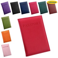 RETROVA Passport Cover Travel Credit Card Holder Waterproof Passport Holder