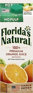 Florida's Natural NFC Premium Orange Juice (No Pulp), 1.5L - Chilled
