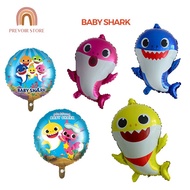 (SG seller ) Party Supplies Baby Shark PinkFong / Foil Balloons Birthday Party Theme Animal Decoration