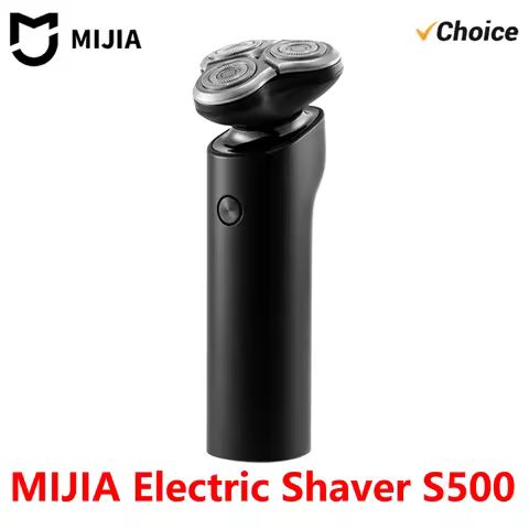 New MIJIA S500 Electric Shaver Dry Wet Shaving Triple Blade Trimmer Beard Floating Head Men's Shaver