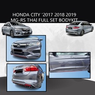 HONDA CITY '2017 2018 2019 MUGEN RS THAI STYLE FULL SET BODYKIT FRONT SKIRT ,SIDE SKIRT ,REAR SKIRT 