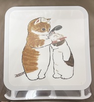 浴室壁畫收納櫃 （貓圖案）