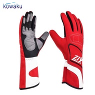 [vsrhkq] Microfiber Outdoor Racing Gloves Anti Slip Shock Absorbing Gloves for Hand Protection Karti