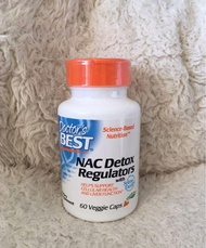 SALE! Doctor’s Best NAC Detox Regulators 600mg 60 caps #Detoxification Support glutathione productio