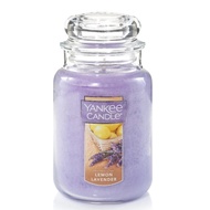 LEMON LAVENDER ORIGINAL LARGE JAR CANDLE by Yankee Candle  | Scented Candle Gift | Lilin Wangi | Gifts